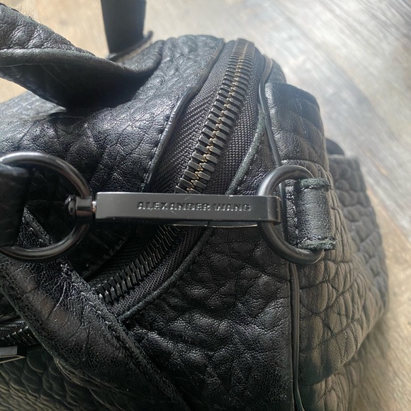 Alexander Wang Rockie Bag Matte Black Pebbled - Picture 14 of 14